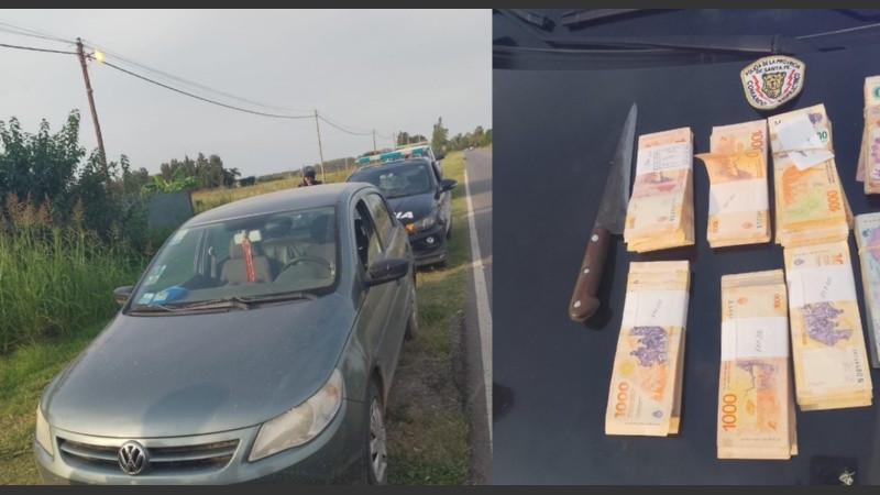 Lo pararon en su auto y atacó a un policía con un cuchillo: tenía casi 3 de alcoholemia